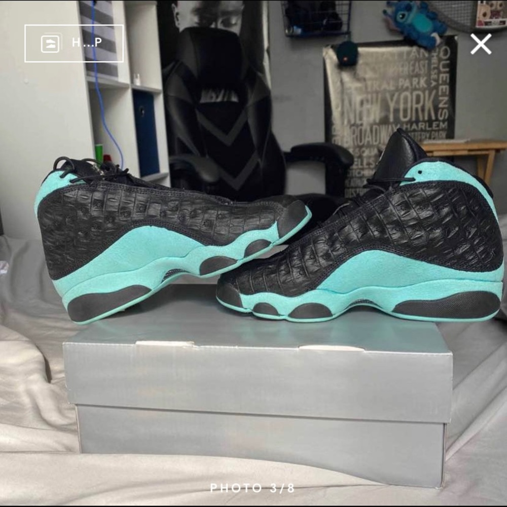 Jordan Island Green 13s- gradeschool size 6
